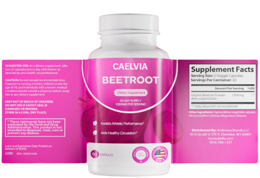 Organic Beetroot Energy Boost Capsules™