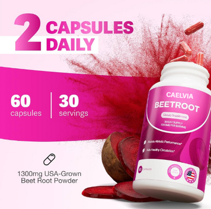 Organic Beetroot Energy Boost Capsules™