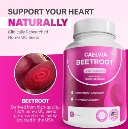 Organic Beetroot Energy Boost Capsules™